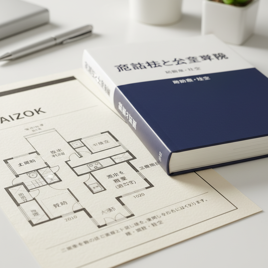 マイソク作成を外注するメリットとデメリットを比較検討するイメージ